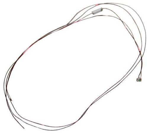 LED 0603 rouge, avec fil et résistance 3,7-4,8 V