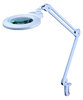 Magnifying lamp with clamp foot